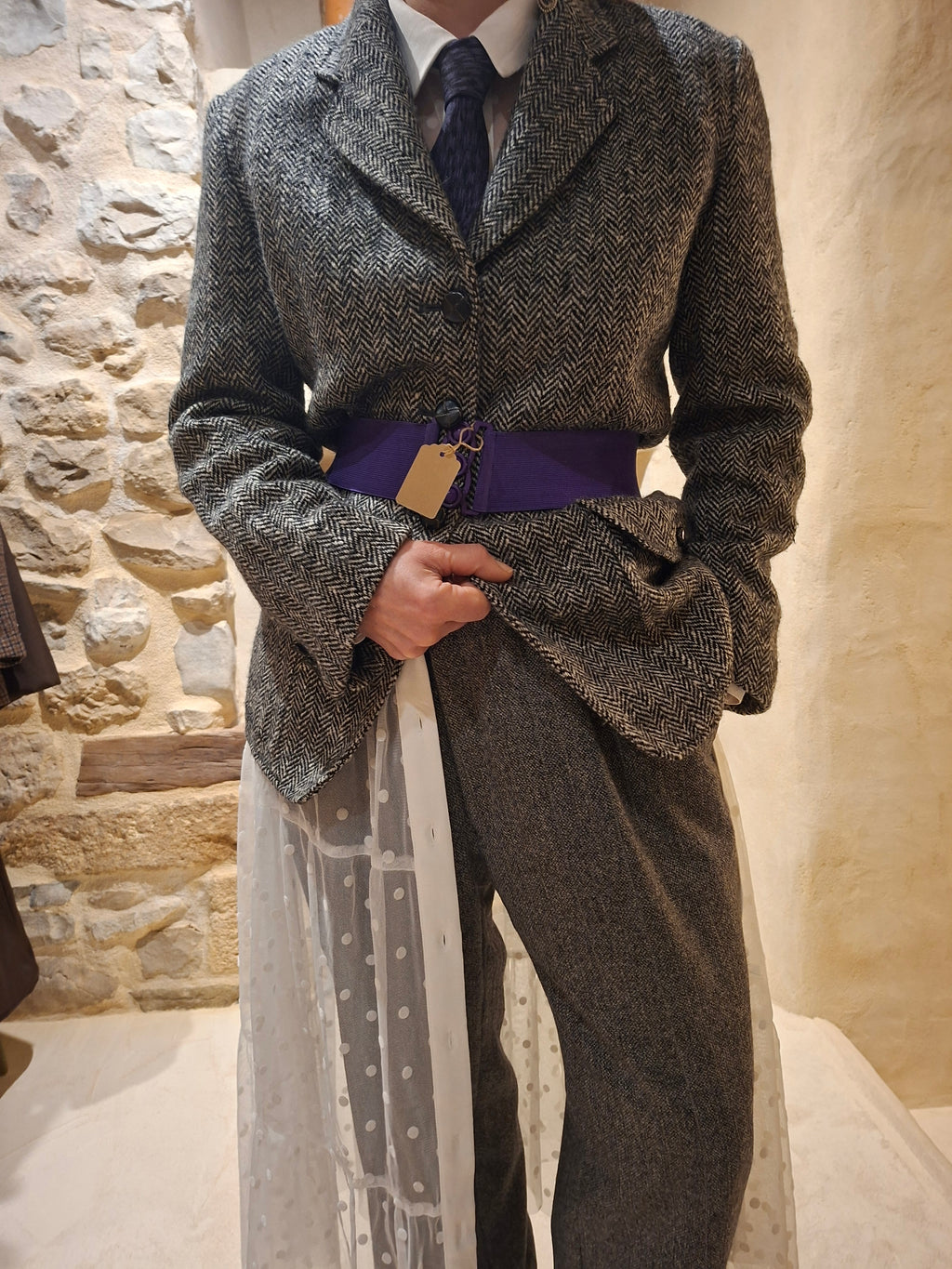 Ceinture 80's ''Ultra Violet''