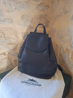 Sac à dos cuir vintage Longchamp avec boîte & dustbag