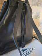 Sac à dos cuir vintage Longchamp avec boîte & dustbag
