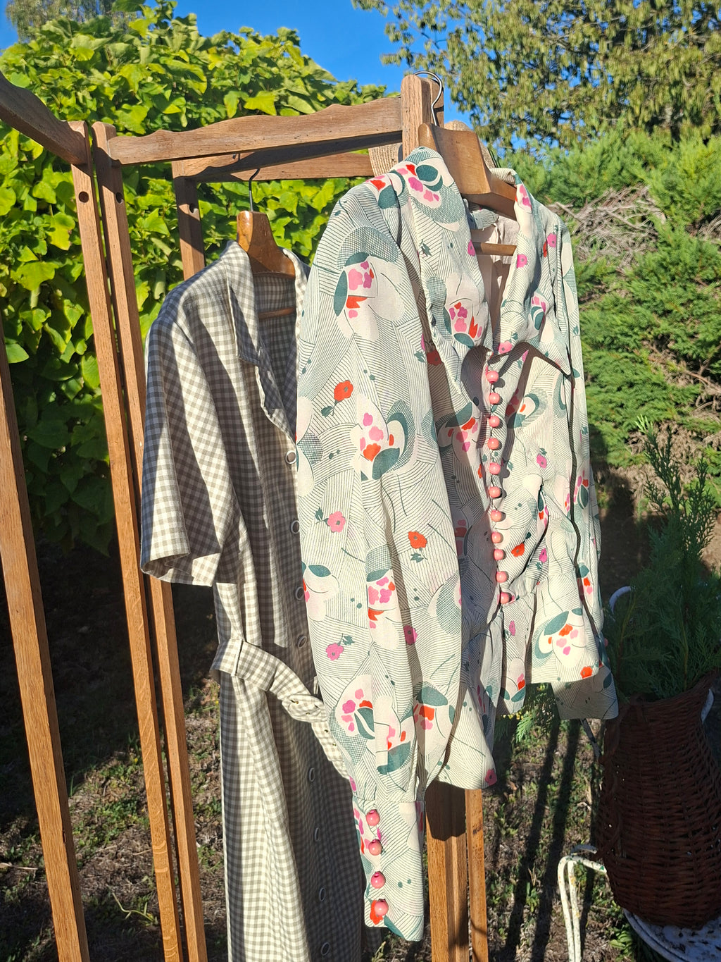 Chemisier Vintage fait main