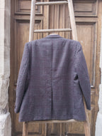 Blazer Carreaux ''papi'' pure laine