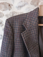 Blazer Carreaux ''papi'' pure laine