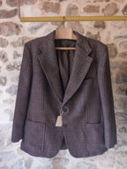 Blazer Carreaux ''papi'' pure laine