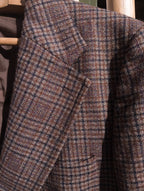 Blazer Carreaux ''papi'' pure laine