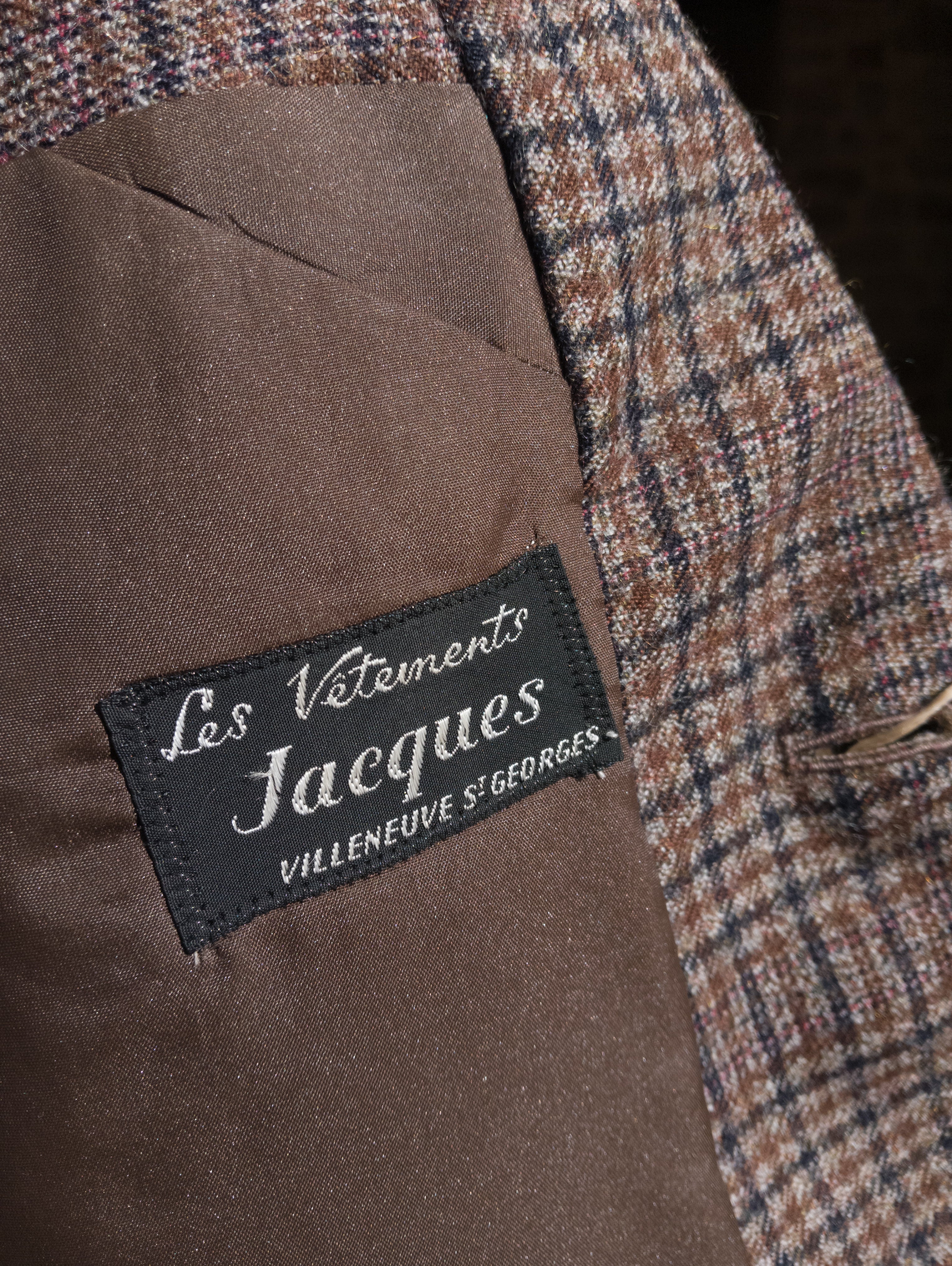 Blazer Carreaux ''papi'' pure laine