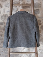 Blazer vintage Made in France ''Chevron gris''