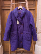 Doudoune vintage violette ''Skiss''