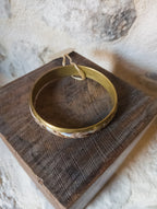 Bracelet en laiton vintage