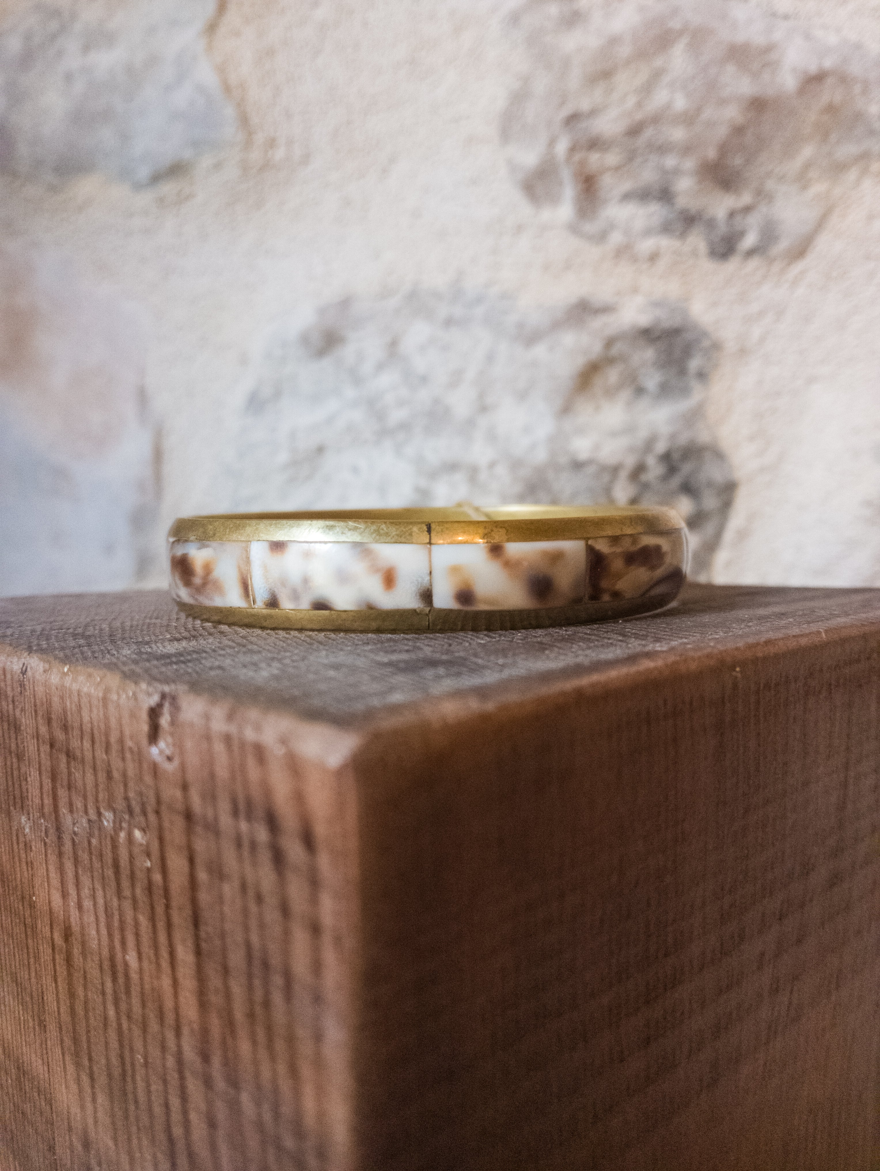 Bracelet en laiton vintage