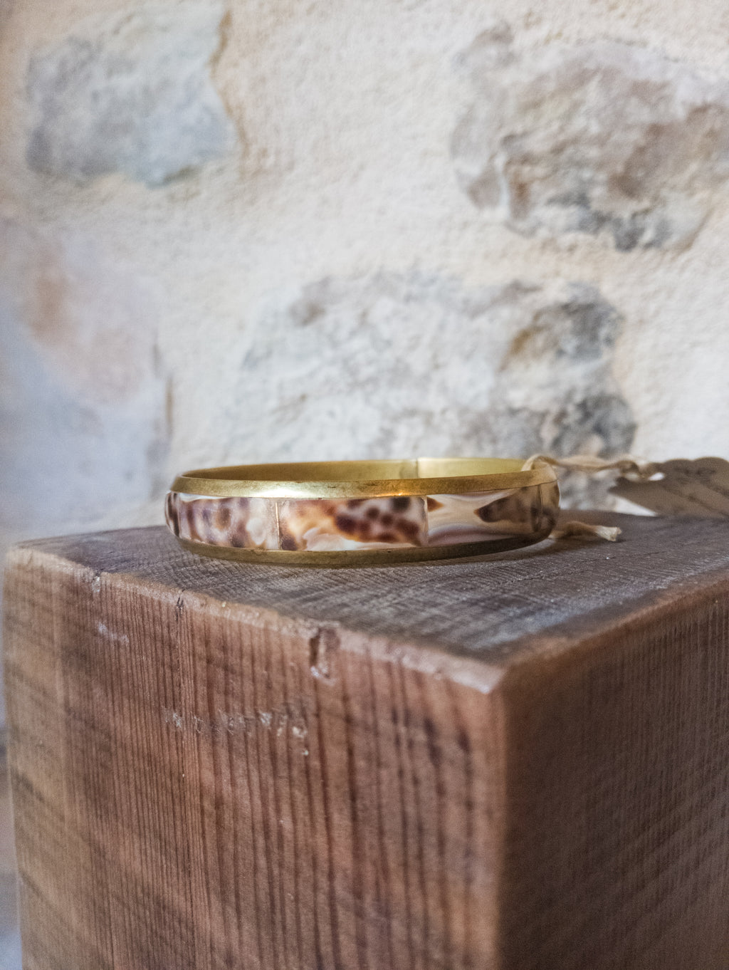 Bracelet en laiton vintage