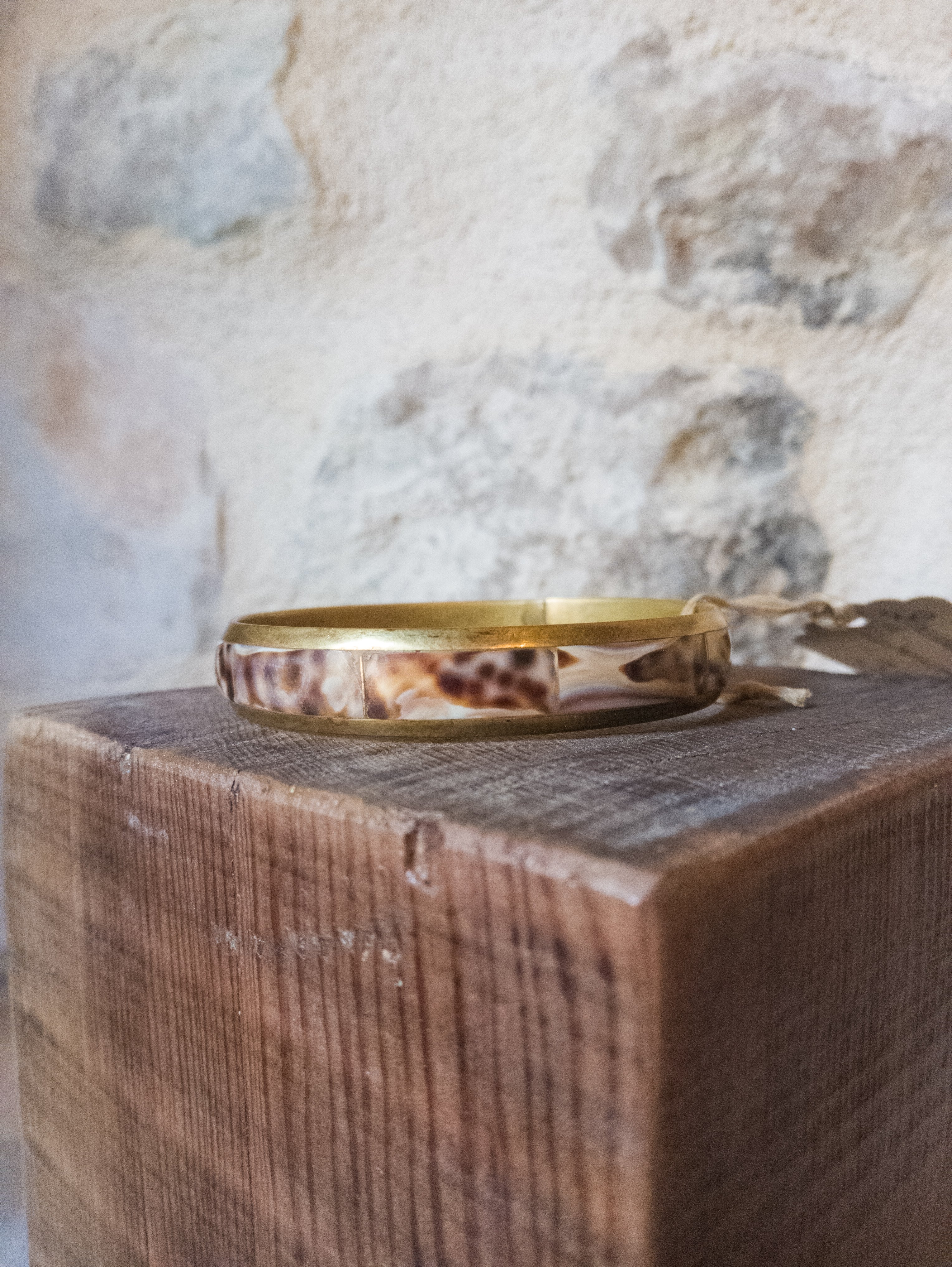 Bracelet en laiton vintage