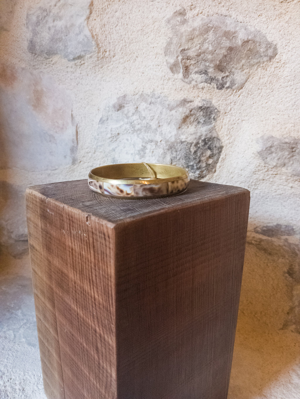 Bracelet en laiton vintage