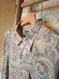 Chemise Vintage Made in France ''motifs abstraits''