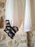 Chemisier Vintage ''Black&White''