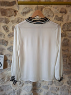 Chemisier Vintage ''Black&White''