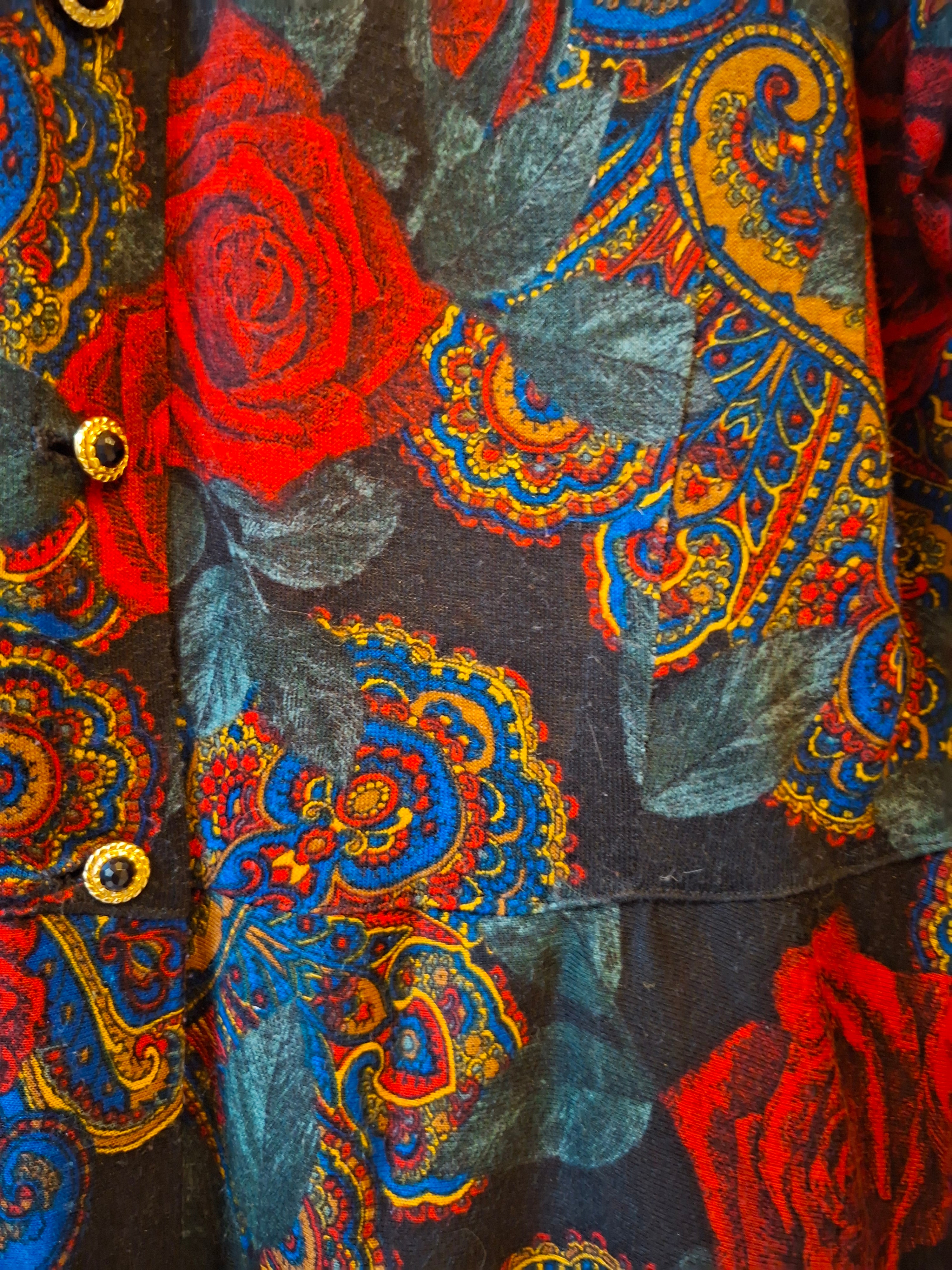 Chemisier Vintage ''Bohème chic Russia''