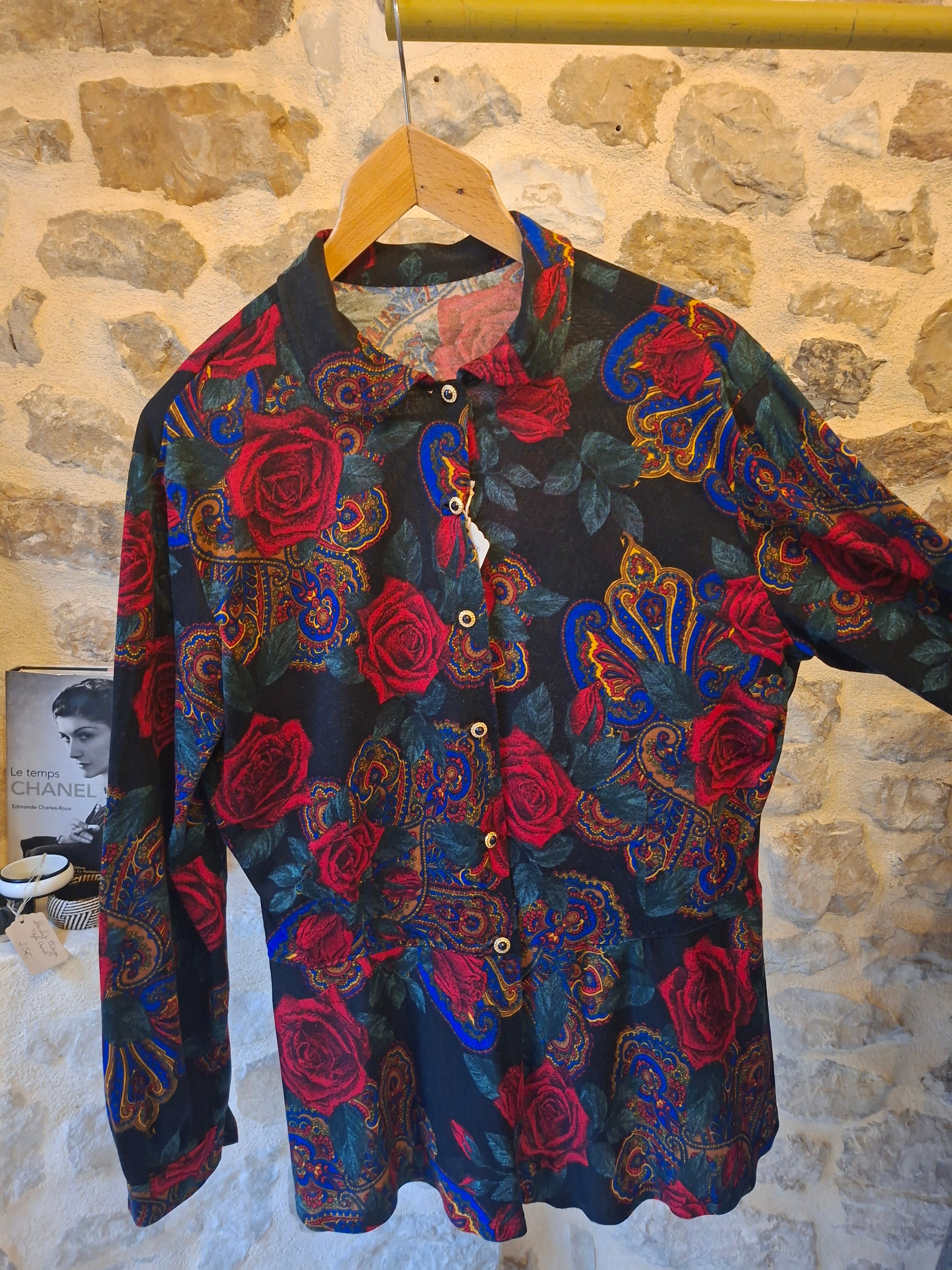 Chemisier Vintage ''Bohème chic Russia''