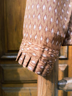 Chemisier fauve ''froufrou''