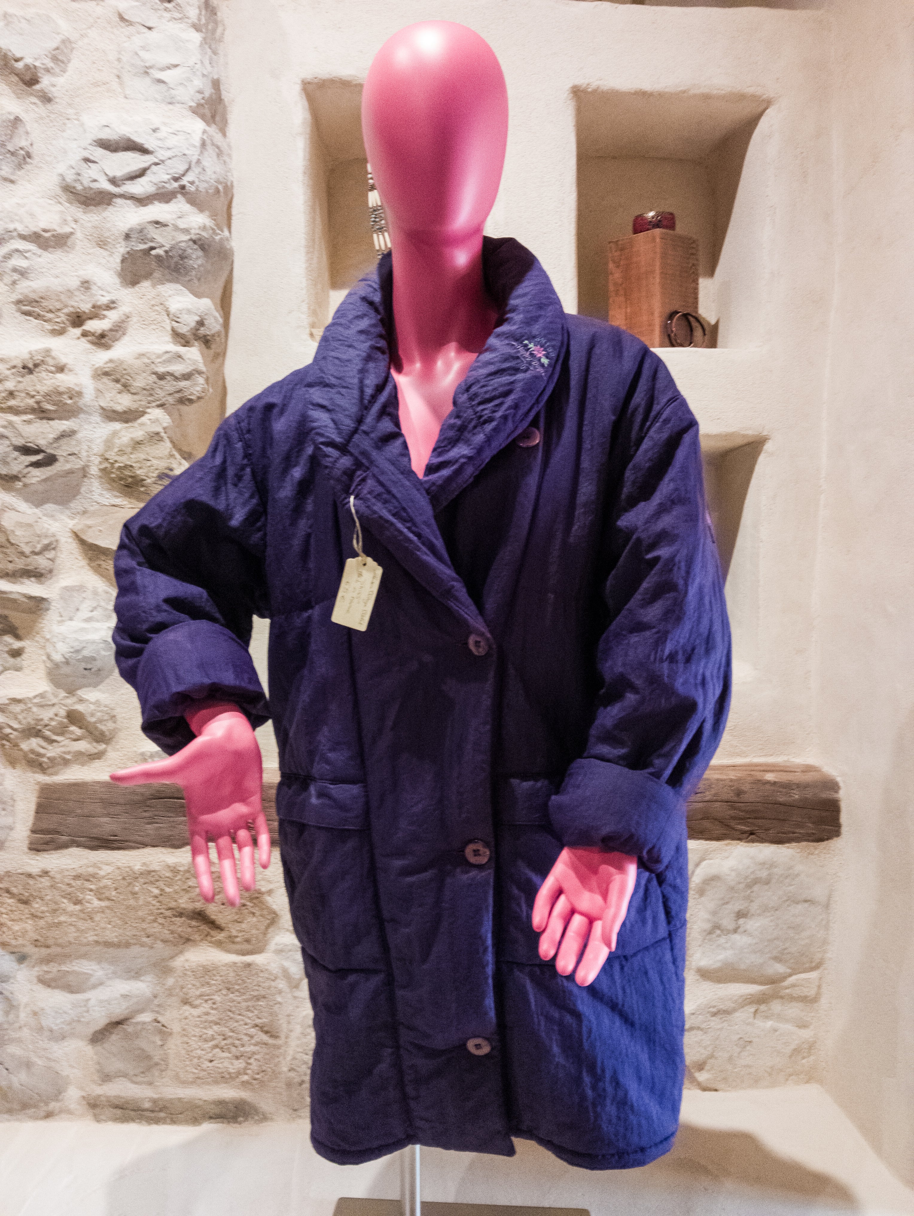 Doudoune vintage violette ''Skiss''