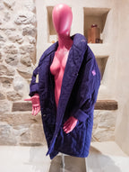 Doudoune vintage violette ''Skiss''