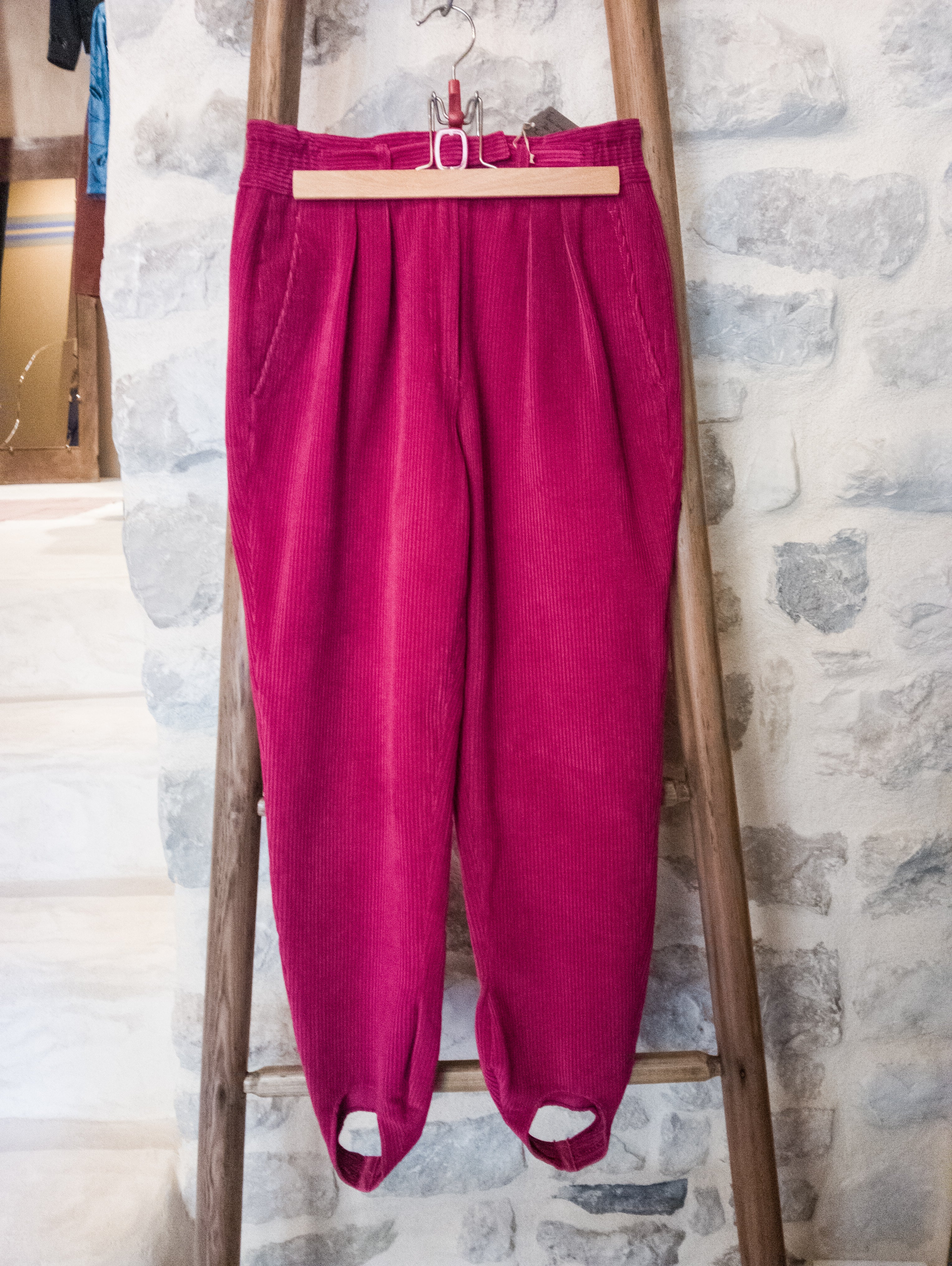 Fuseau Vintage ''Fus'Europe'' 80's rose