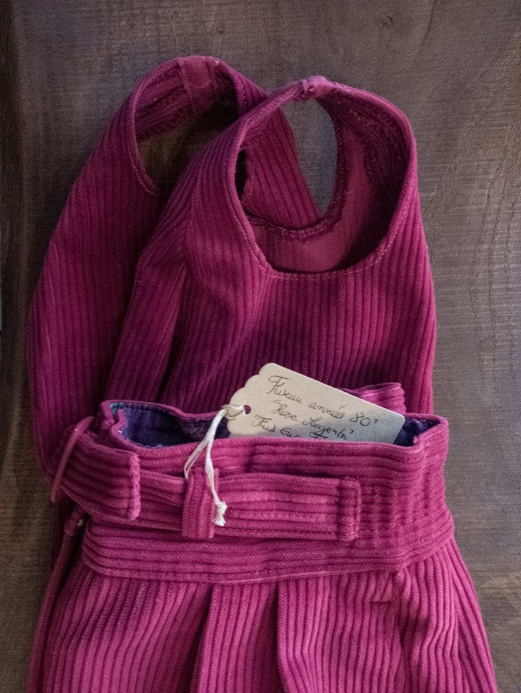 Fuseau Vintage ''Fus'Europe'' 80's rose