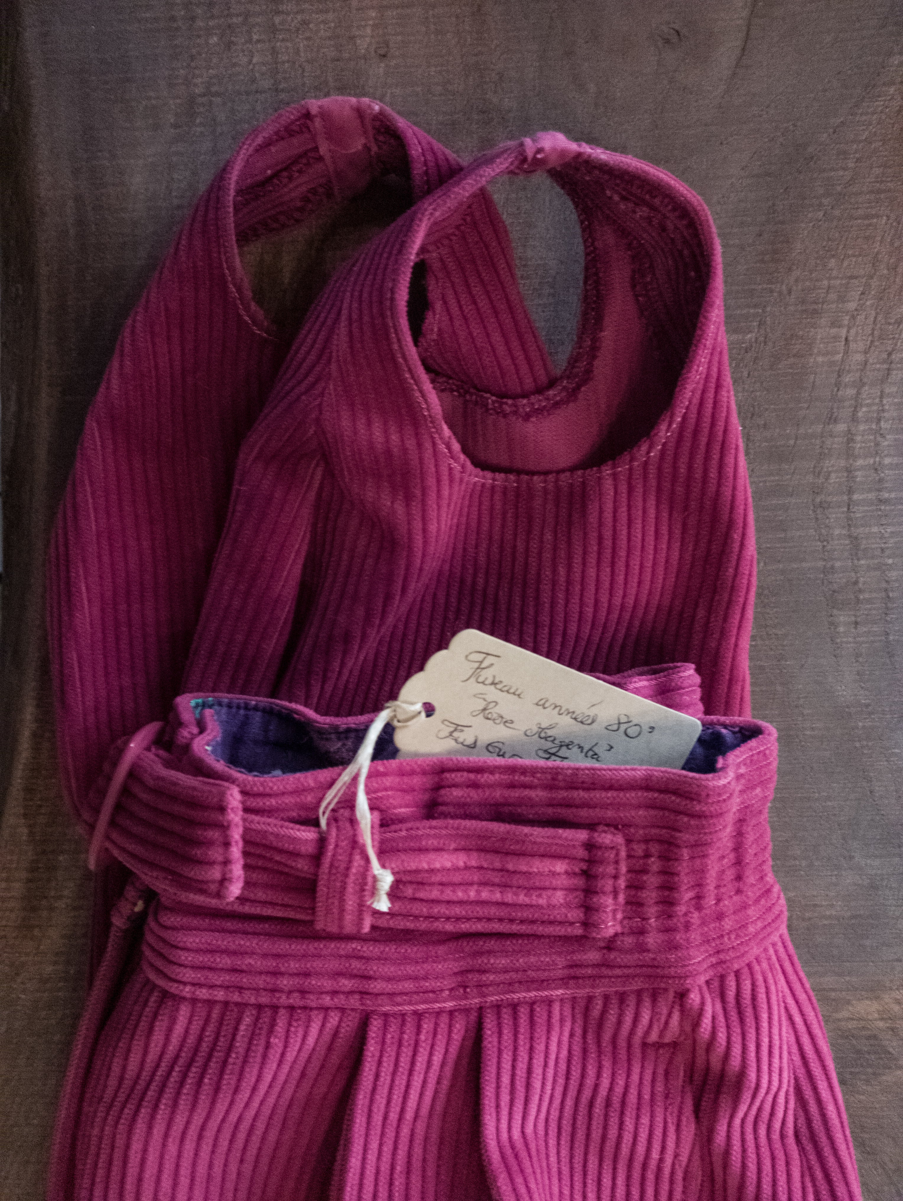 Fuseau Vintage ''Fus'Europe'' 80's rose