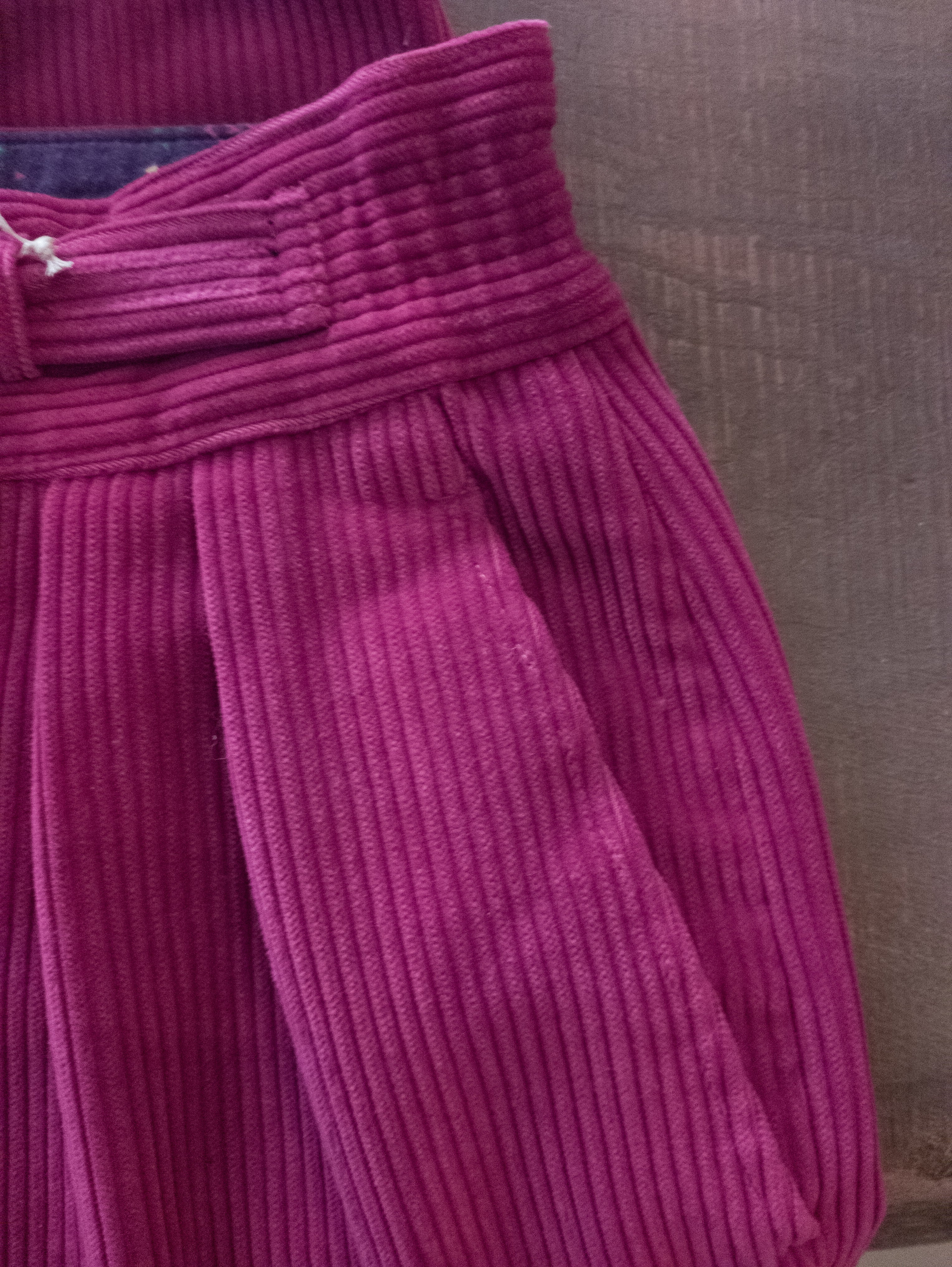 Fuseau Vintage ''Fus'Europe'' 80's rose