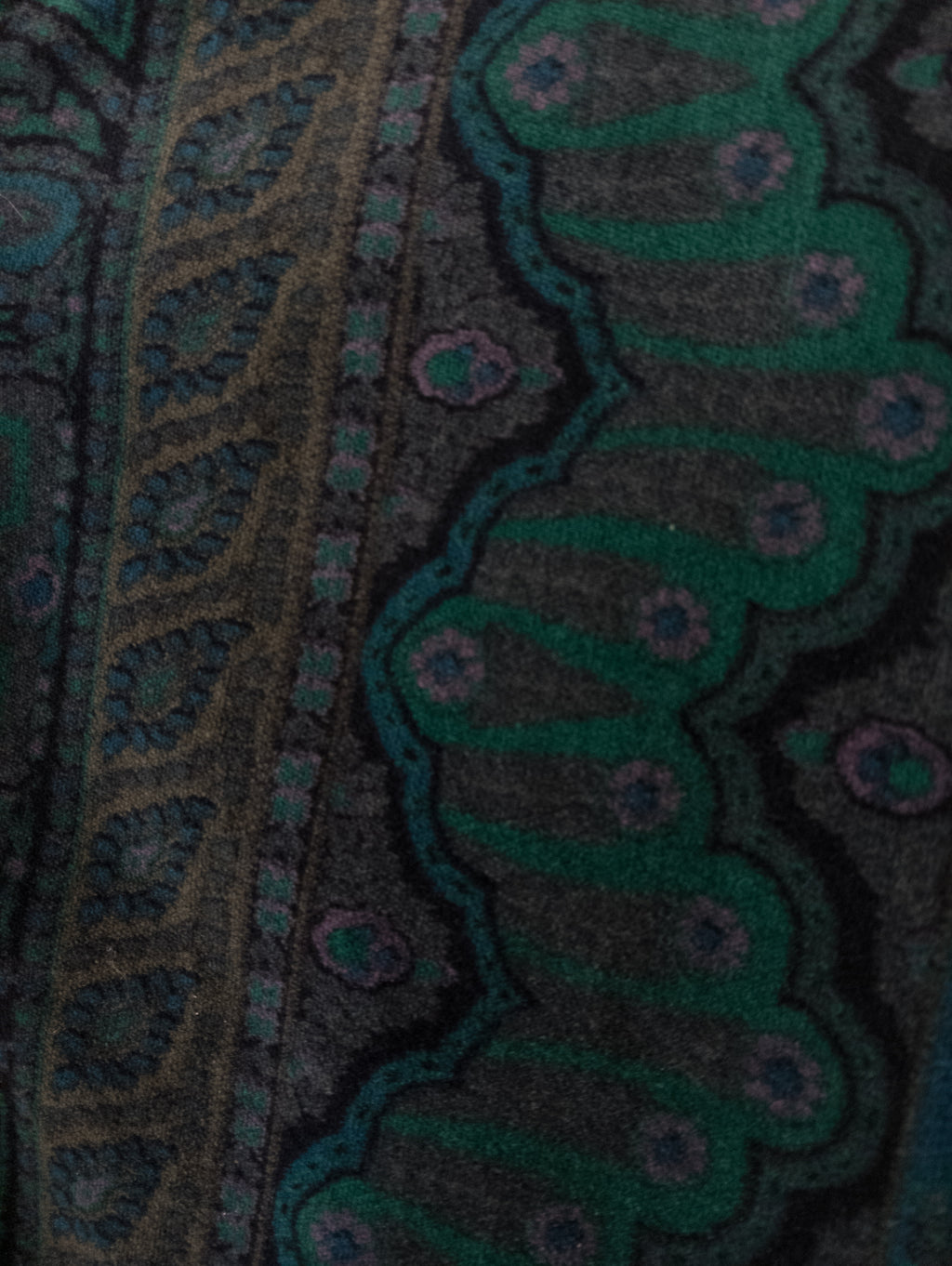 Gilet Velours Jacquard