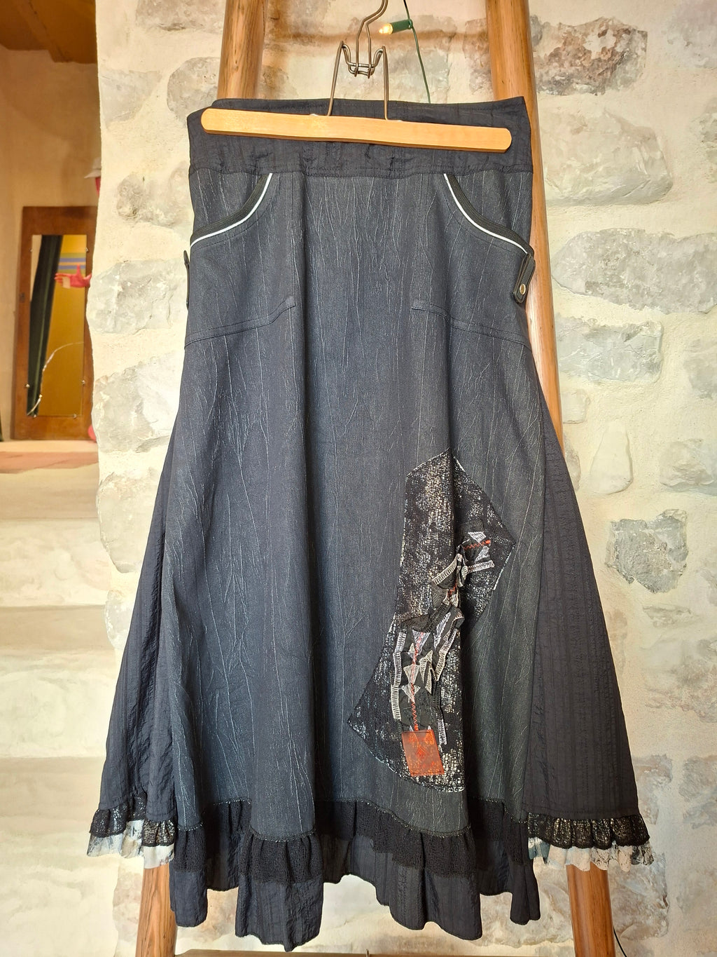 Jupe Vintage ''Nuit''