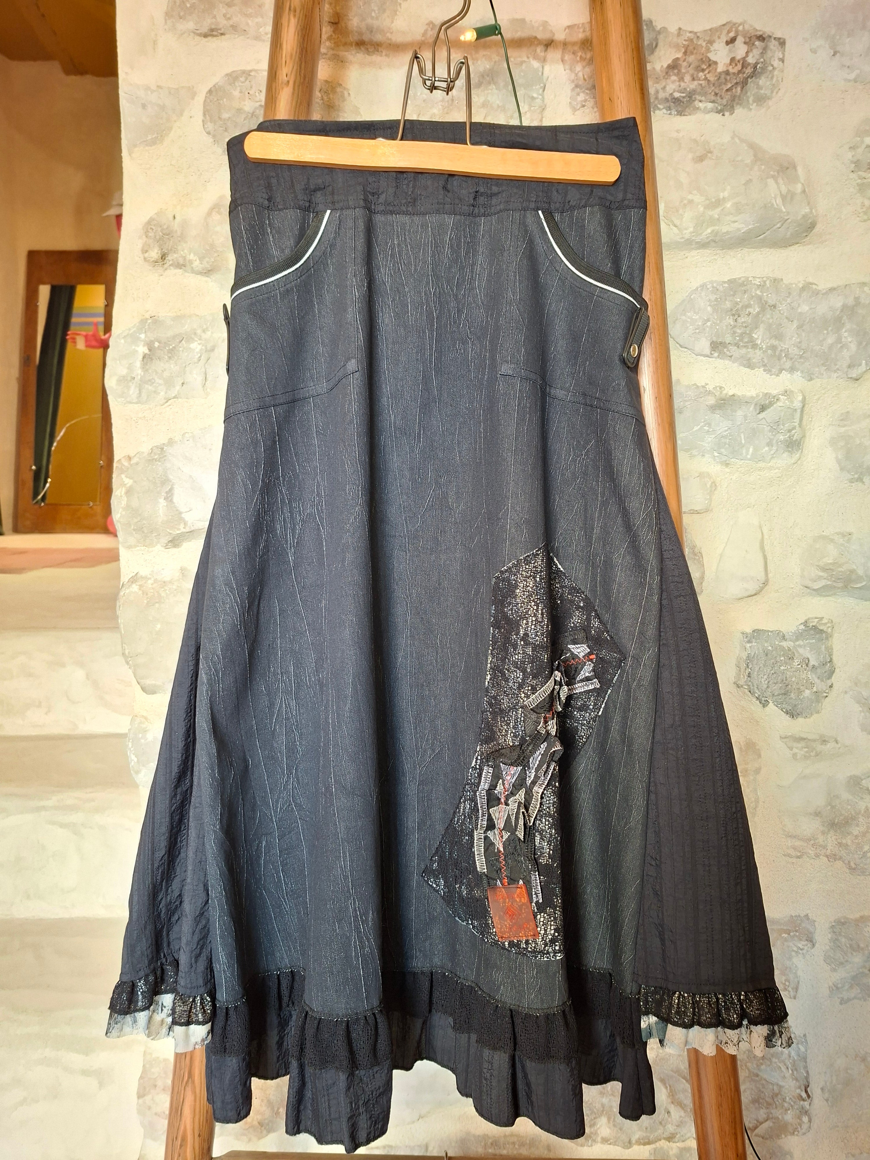 Jupe Vintage ''Nuit''