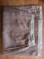 Jupe portefeuille vintage ''bleu glacier''