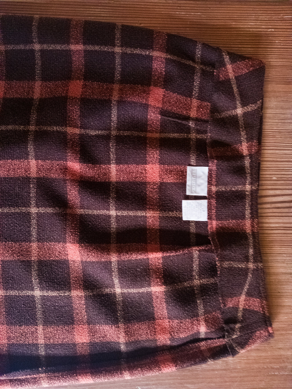 Jupe portefeuille carreaux vintage