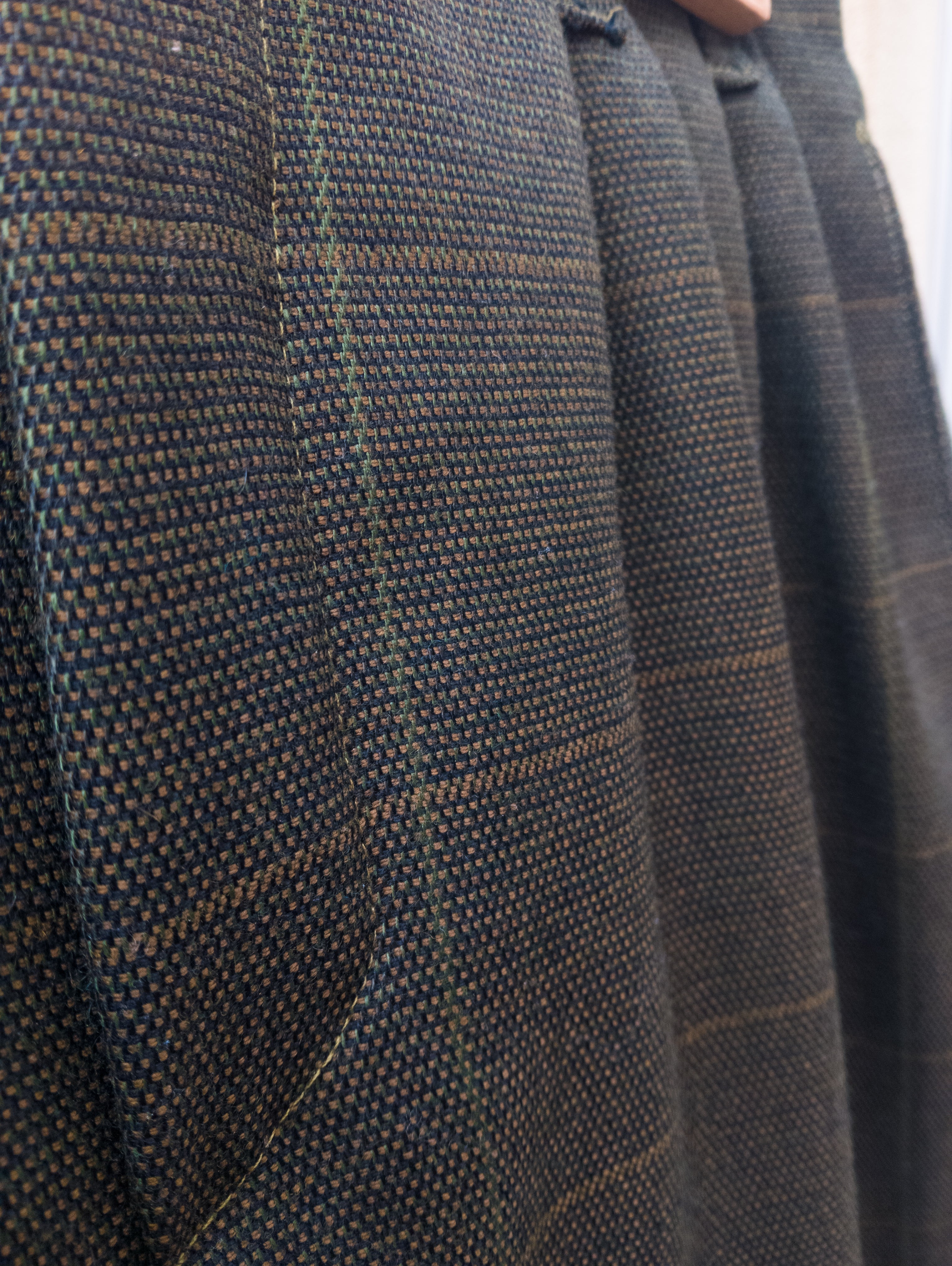 Jupe culotte vintage en laine