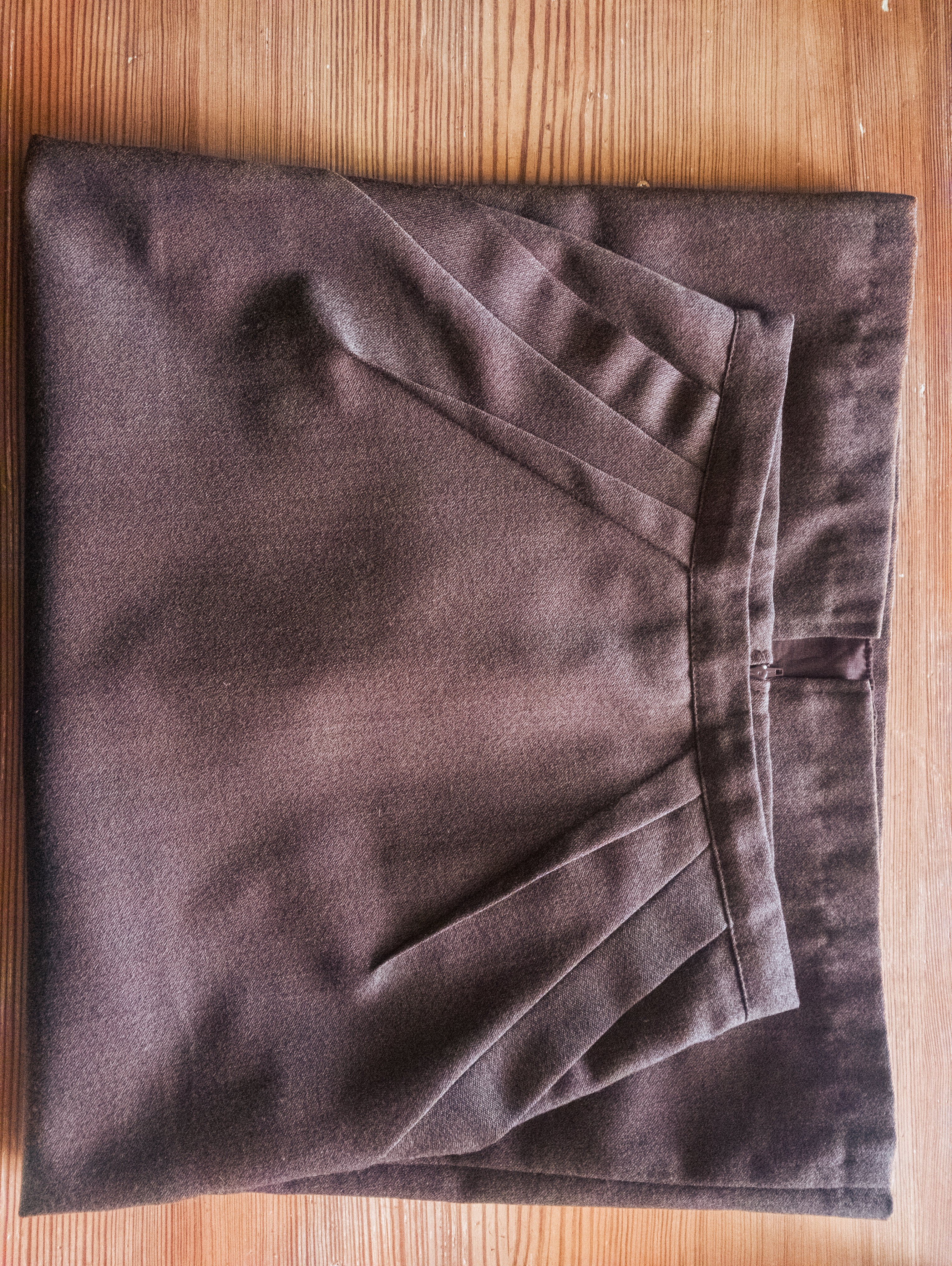 Jupe crayon vintage ''Hirondelles''