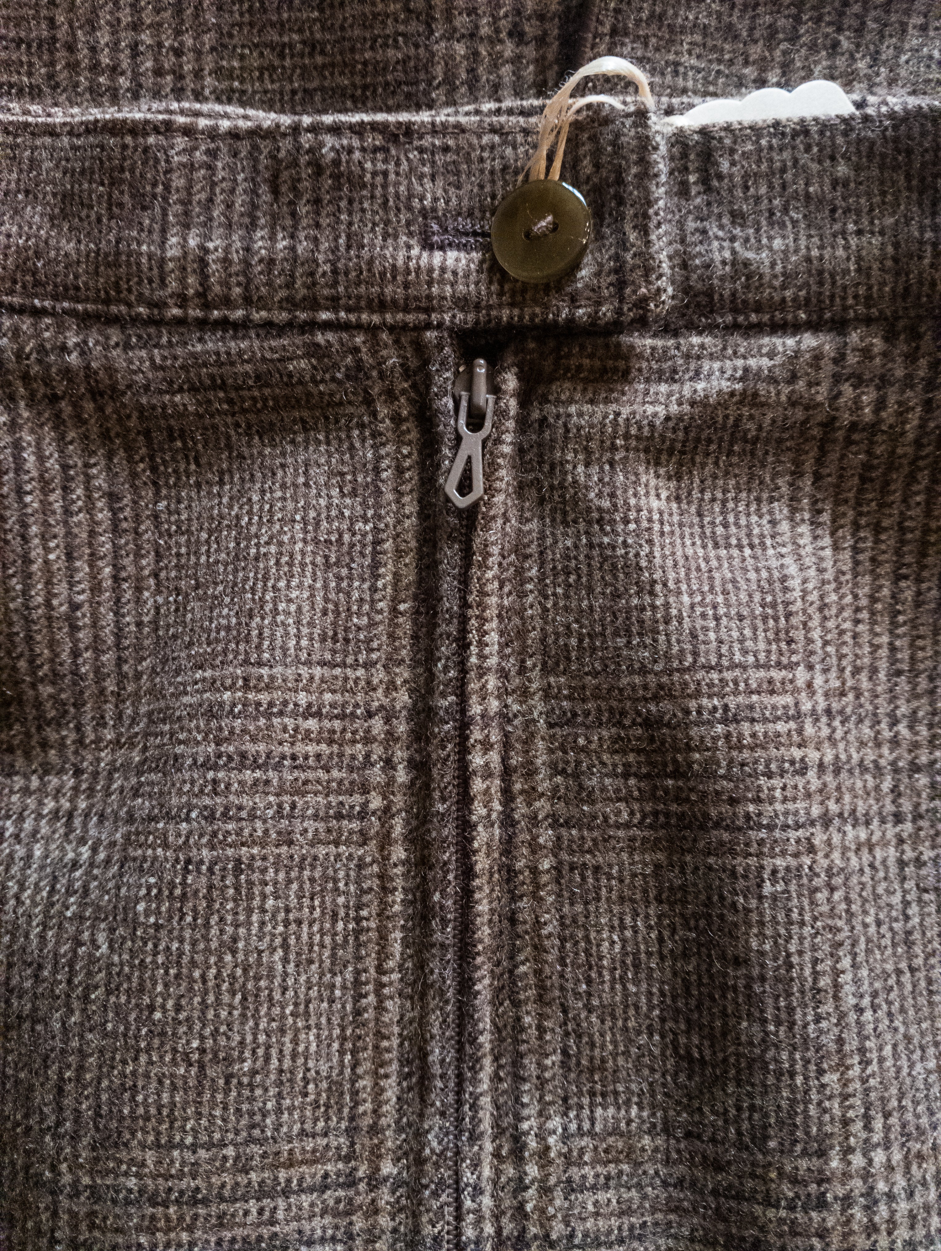 Jupe ''crayon'' Vintage ''Prince de Galles''