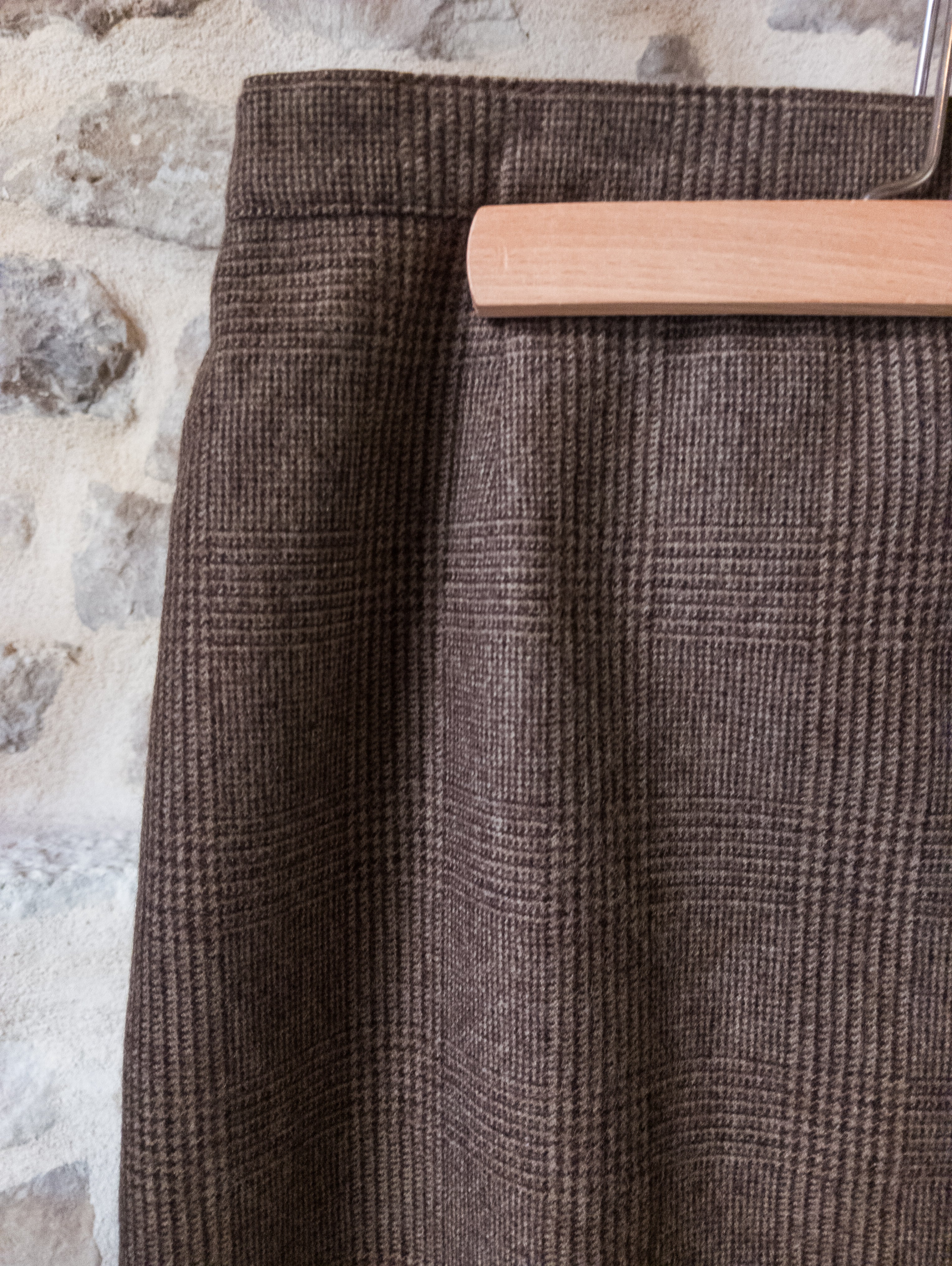 Jupe ''crayon'' Vintage ''Prince de Galles''