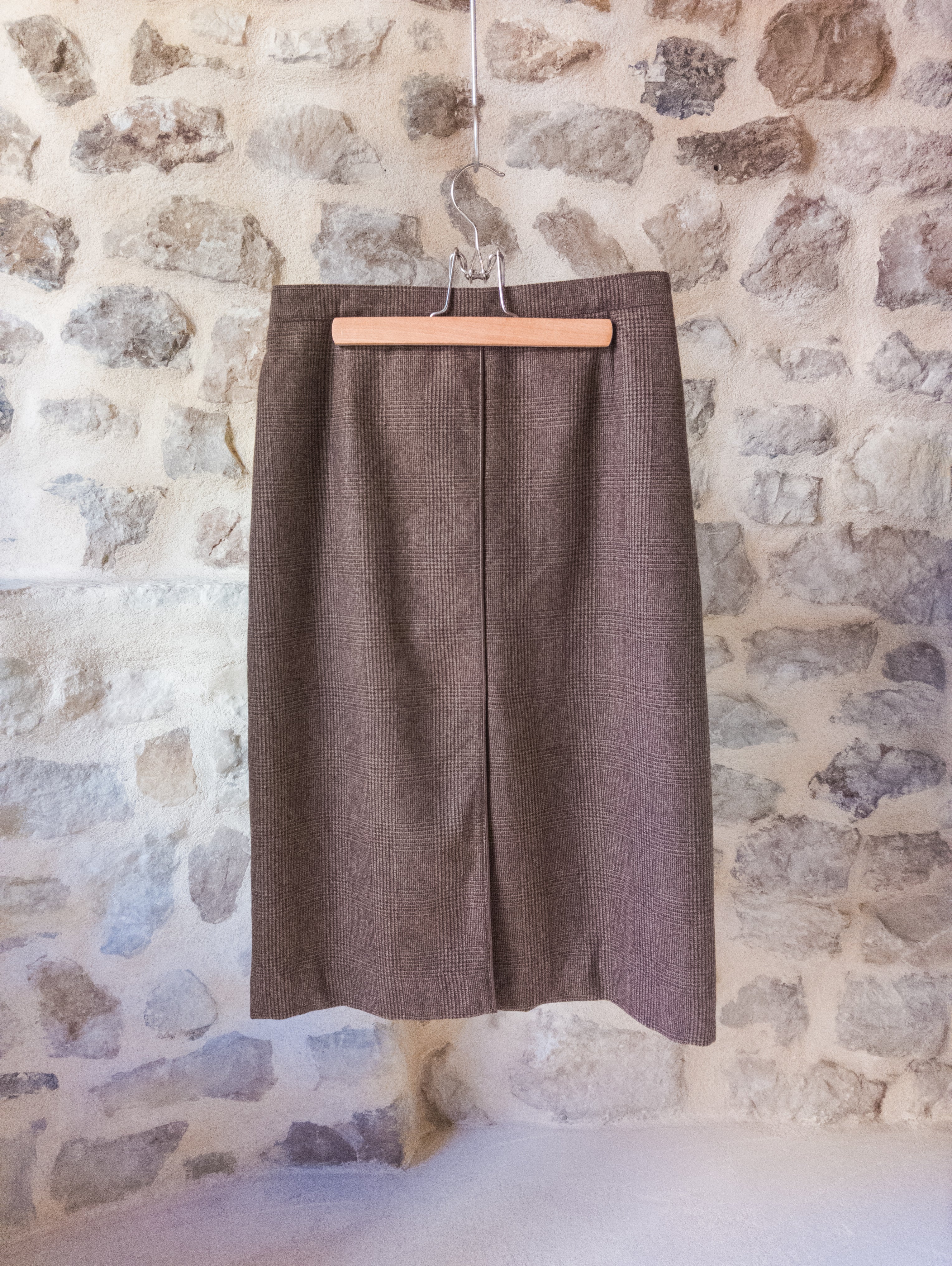 Jupe ''crayon'' Vintage ''Prince de Galles''