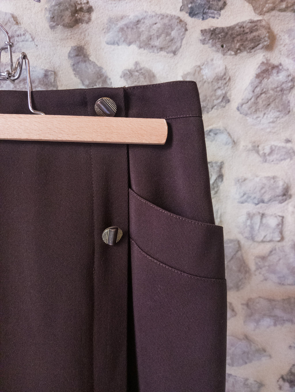 Jupe crayon Vintage ''style portefeuille''