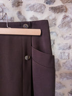 Jupe crayon Vintage ''style portefeuille''