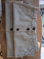 Jupe crayon boutonnée Vichy