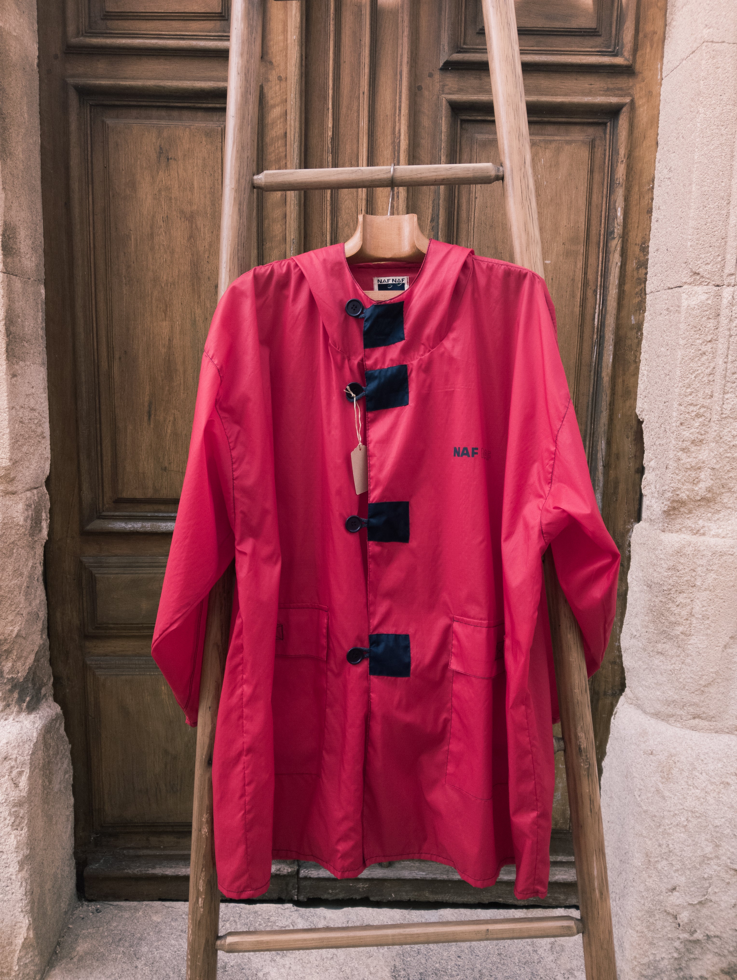 K-way rouge NAFNAF vintage