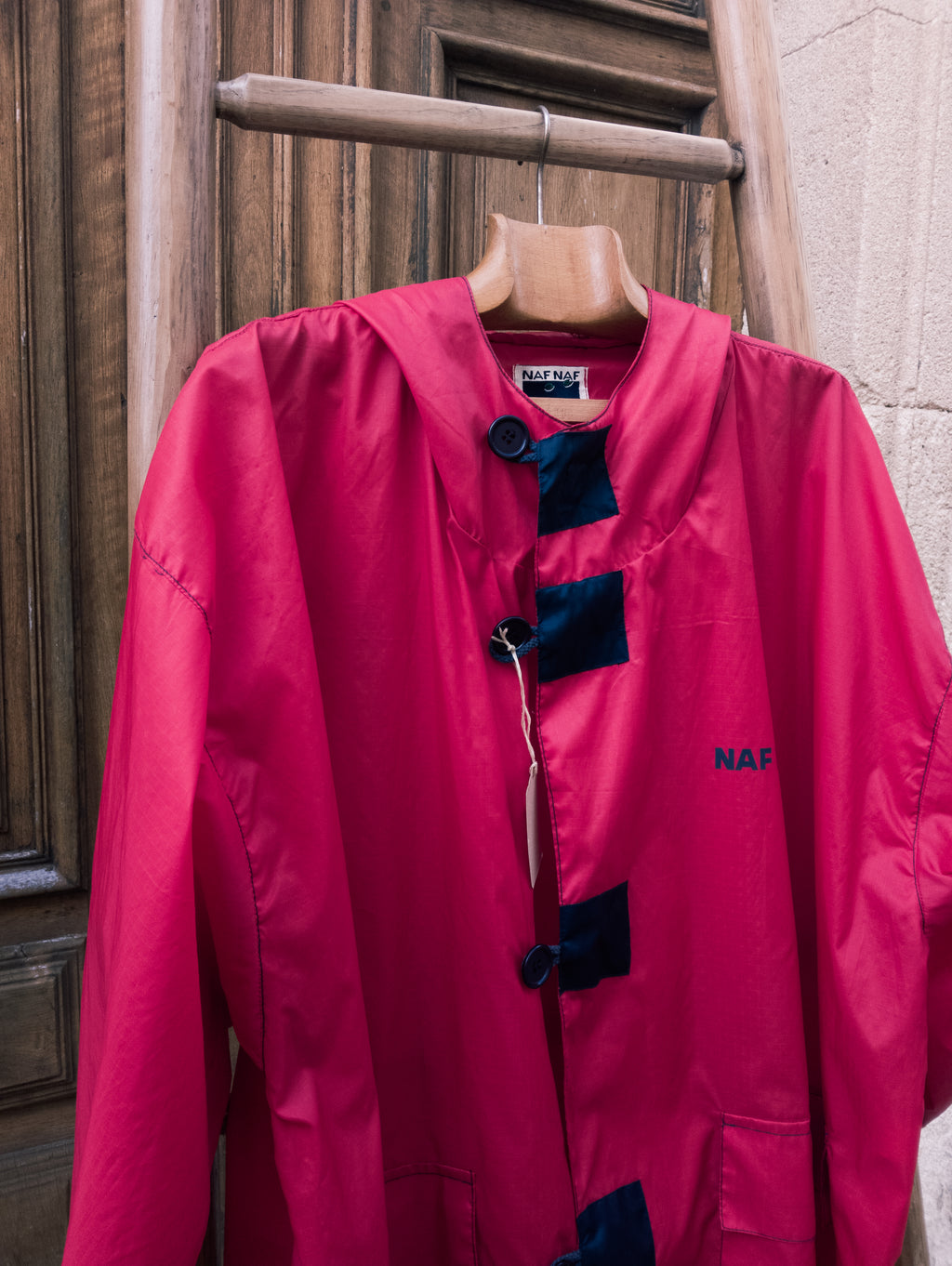 K-way rouge NAFNAF vintage