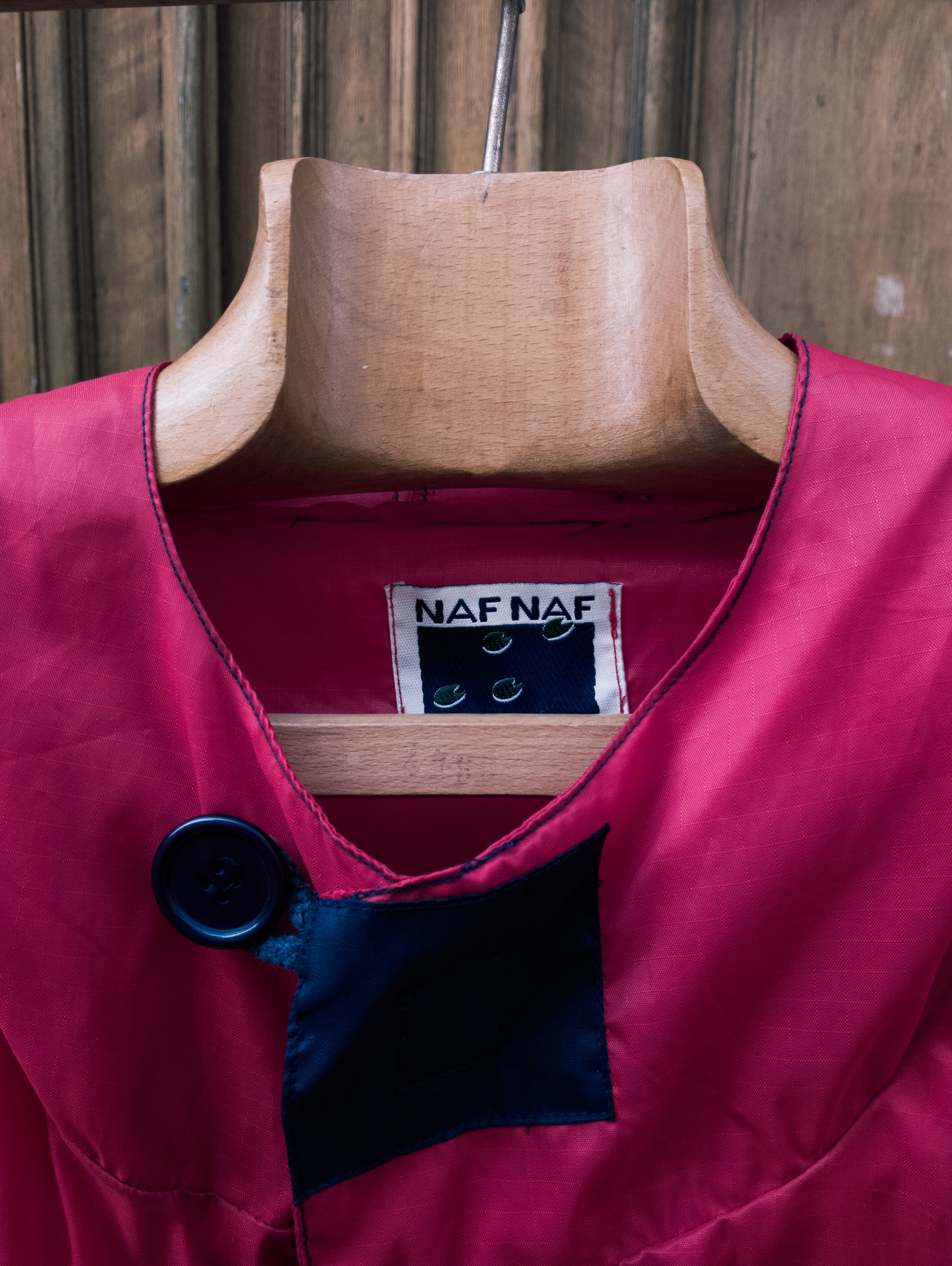 K-way rouge NAFNAF vintage