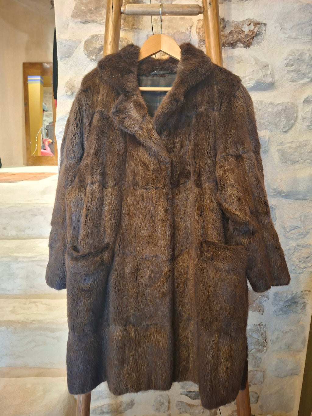 Manteau Fourrure Vintage