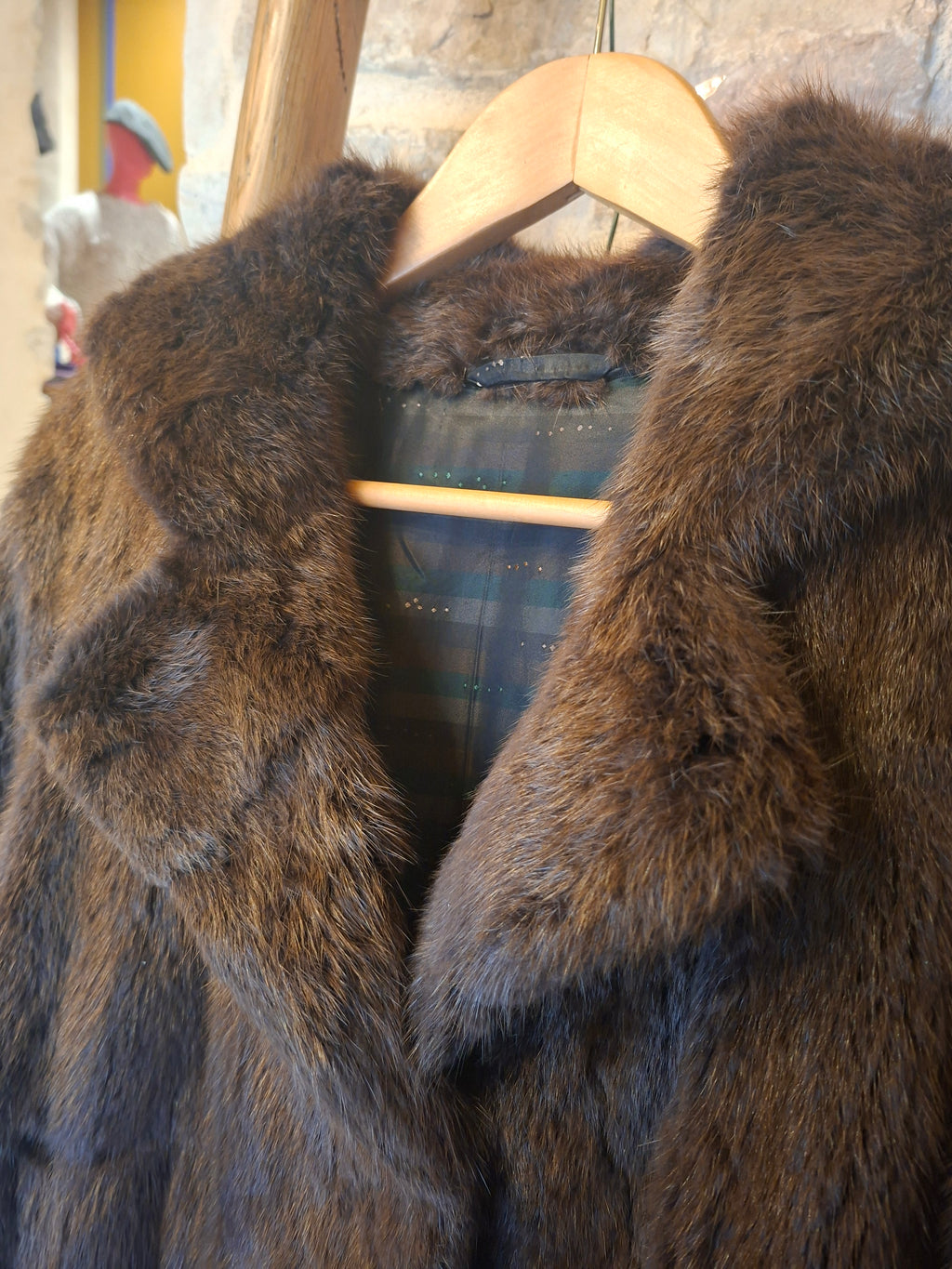 Manteau Fourrure Vintage