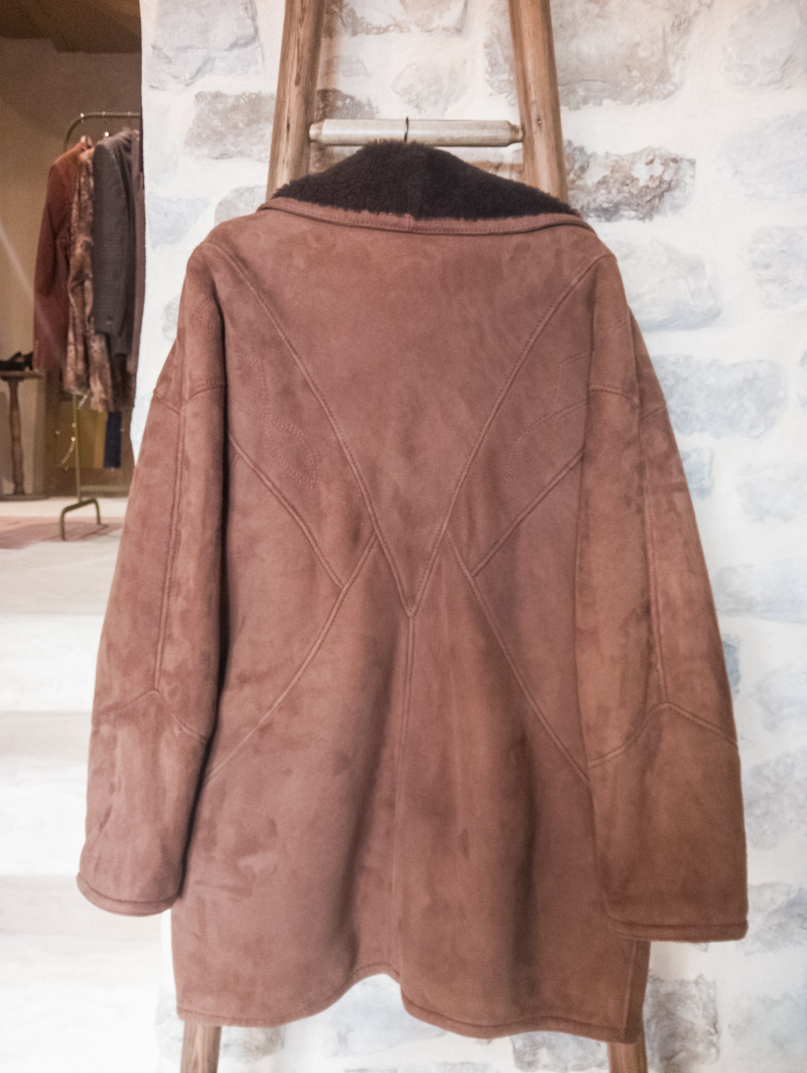 Manteau Vintage en Shearling