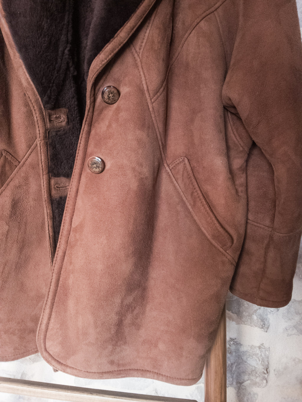 Manteau Vintage en Shearling