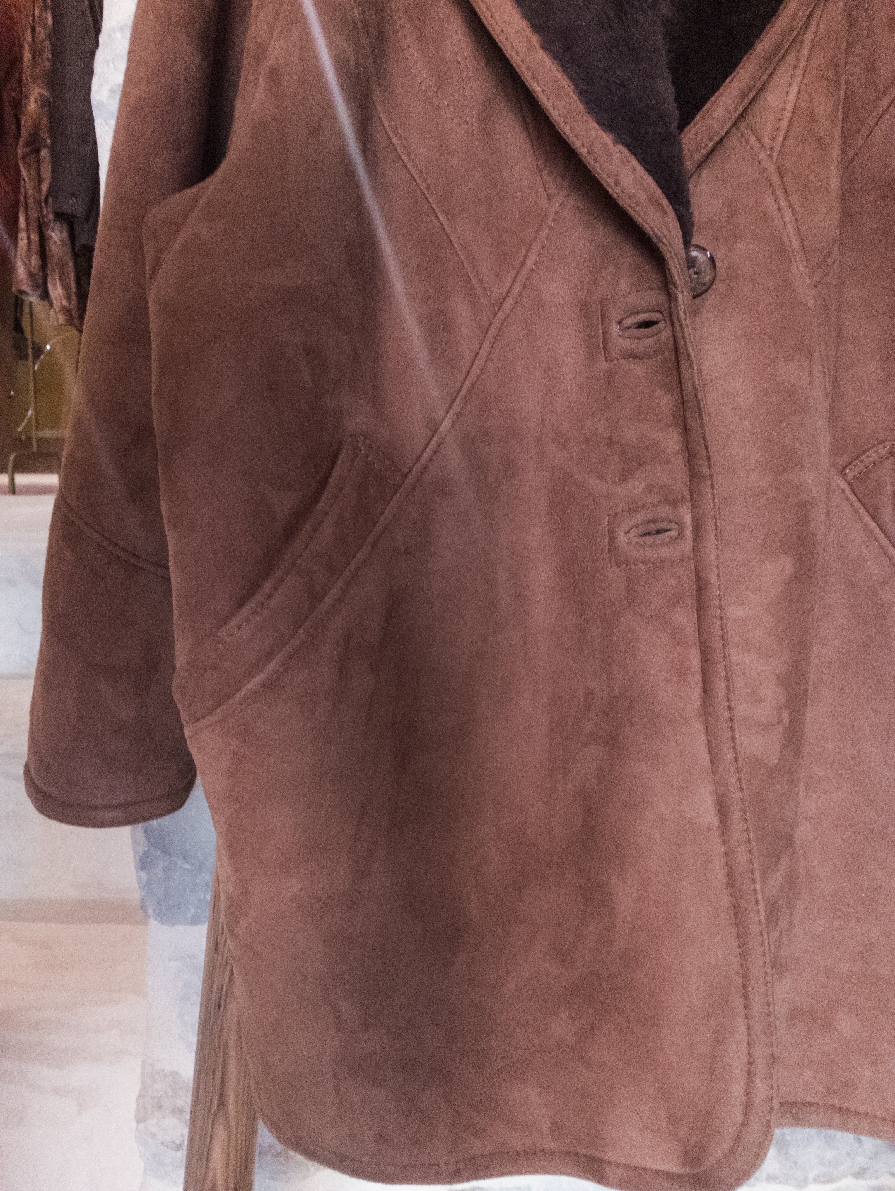 Manteau Vintage en Shearling