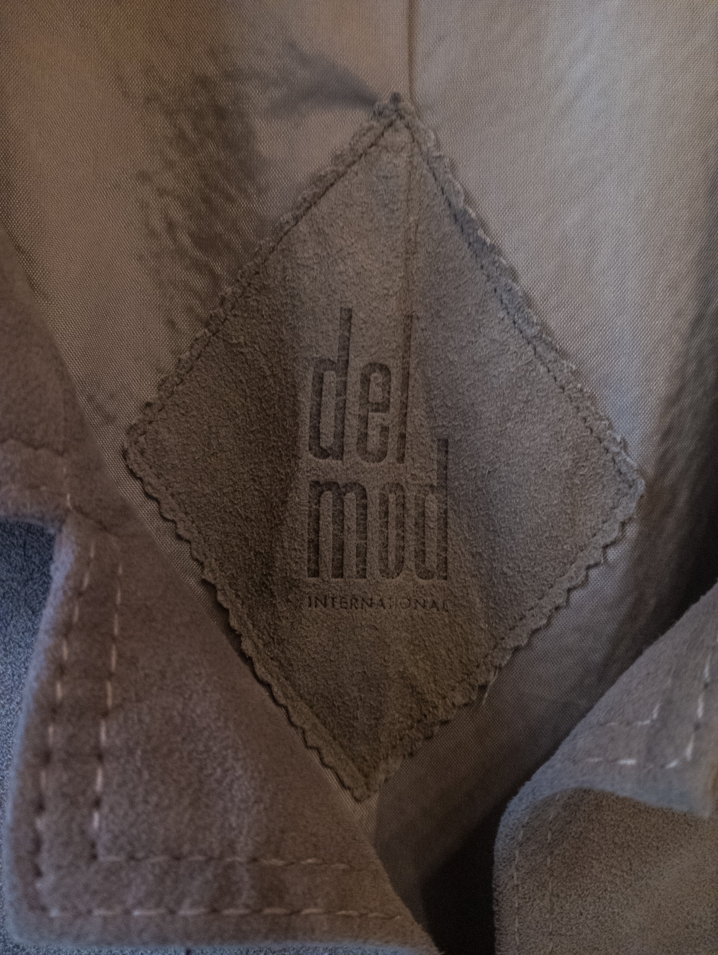 Pardessus Vintage suédine